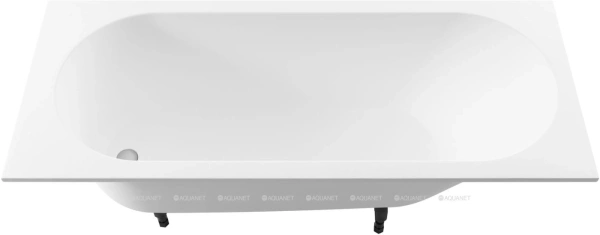 ванна из искусственного камня allen brau krion stonel 2.36001.20 без гидромассажа, 170x70 см, белая матовая