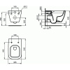 комплект унитаза с инсталляцией ideal standard prosys i.life b ip001401 с сиденьем микролифт