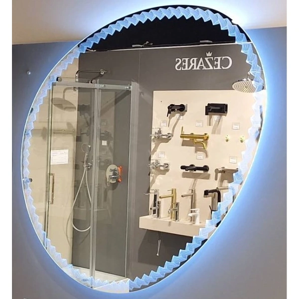 зеркало cezares 75 44777 с подсветкой с узором