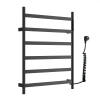 Полотенцесушитель электрический WONZON & WOGHAND ESSEN, черный матовый (WW-A405-MB)