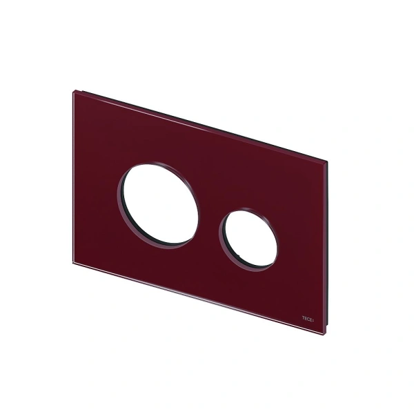 лицевая панель tece teceteceloop modular 9240679 стекло рубиновый alape