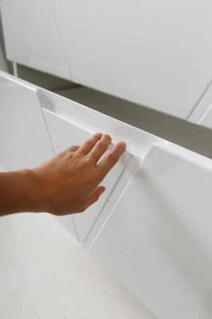 раковина полувстраиваемая belbagno bb1000/450-lv-mr-ast белая