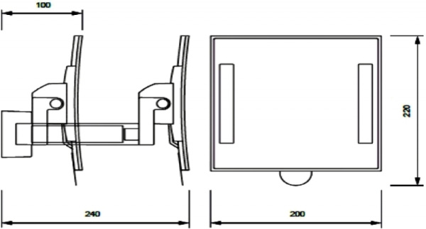 Косметическое зеркало Sonia Mirrors 175079 с увеличением цвет хром