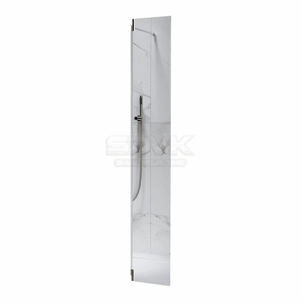 душевая стенка rgw z-071 30 352207103-11 профиль хром, стекло прозрачное