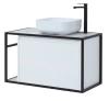 тумба под раковину aquanet nova lite loft 90 r белый, 00261651
