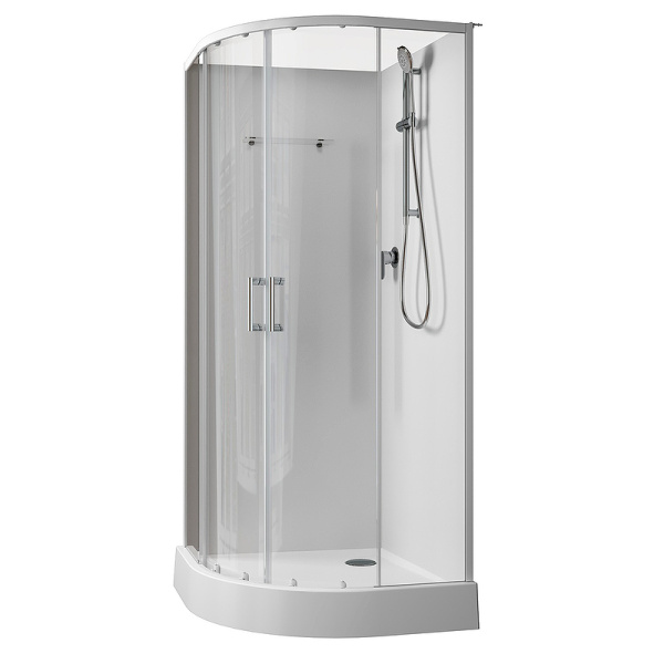 душевая кабина aquanet passion evo r white 80х80 281961 без гидромассажа