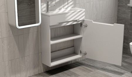 тумба под раковину jorno modul 60 mol.01.60/p/w/jr подвесная белая