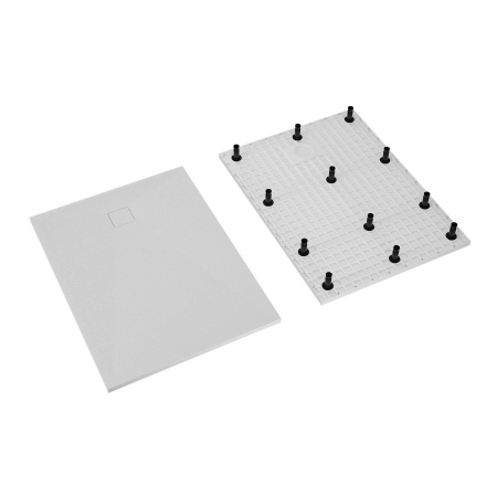душевой поддон из стеклопластика rgw tss-w 140×90 553502914-01 белый