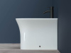 биде ceramicanova star cn1906 напольное, белое