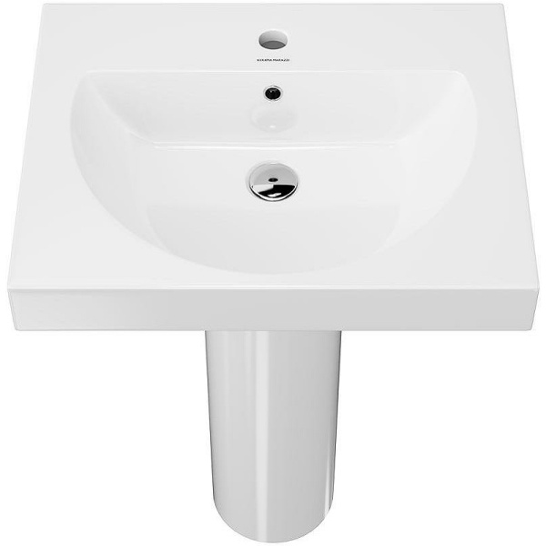 раковина kerama marazzi buongiorno 60 bg.wb.60 белая глянцевая