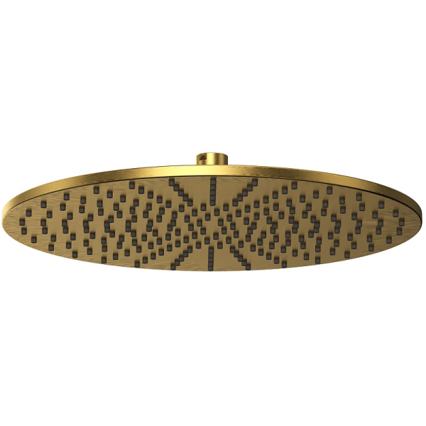 душевая система whitecross y brushed gold yset09glb с термостатом брашированное золото