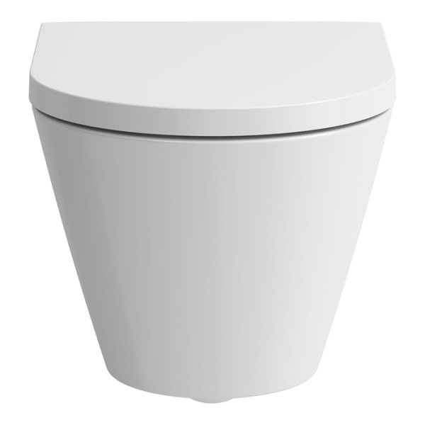 laufen laufen kartell унитаз подвесной, 49x37x43см., безободковый, цвет: белый матовый