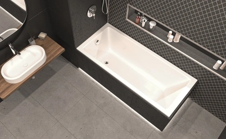 акриловая ванна whitecross wave slim 180x80 0111.180080.100 без гидромассажа