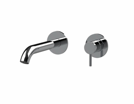 Смеситель для раковины, Almar, Aesthetics Washbasin, цвет-Absolute Black Brushed PVD