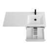 раковина полувстраиваемая belbagno 120 r bb1200/480-lv-mr-r белая