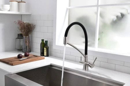 смеситель для кухни с фильтром paulmark siegen si213111-ni + h851p00