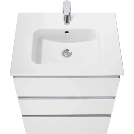 тумба белый глянец 58,5 см roca the gap a857404806