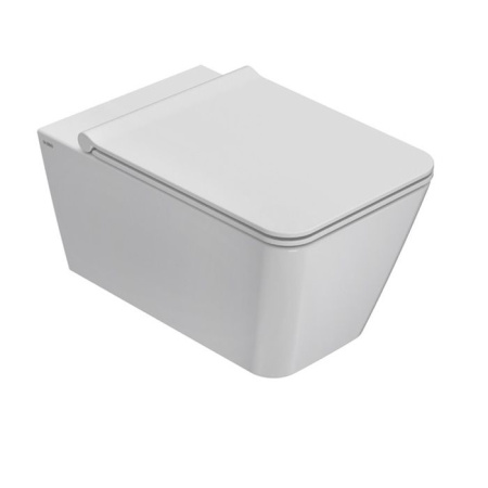 Унитаз подвесной Globo Stone STS05.BO 36x52 см, безободковый, цвет белый матовый