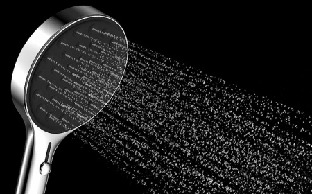 ручной душ vincea inspire vshn-3i2hmb черный матовый