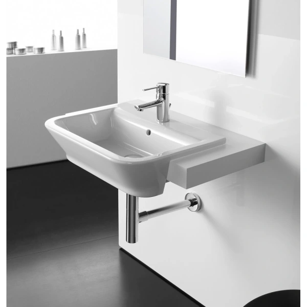 раковина 56x44 см roca the gap 32747s000