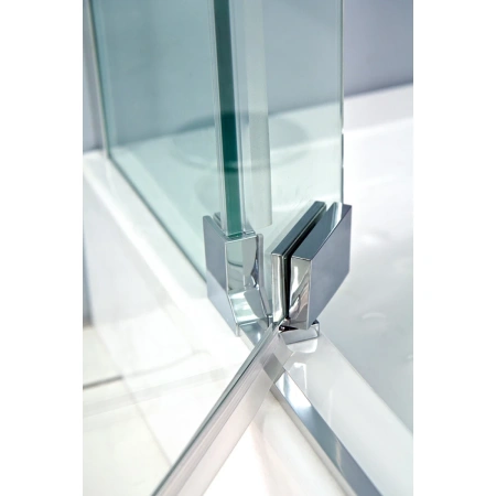 душевая дверь в нишу cezares slider b-1 100 профиль хром стекло прозрачное