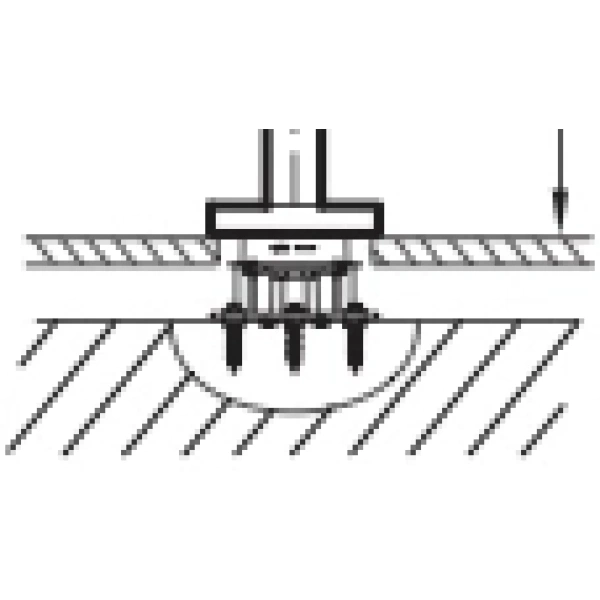 база для установки напольного смесителя jacob delafon 97906d-nf