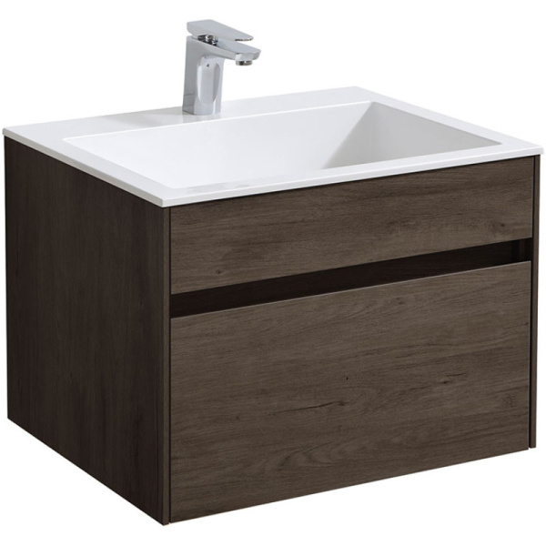 тумба темный дуб 59,2 см vincea chiara vmc-2c600ro