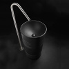раковина напольная kerasan artwork barrel 474331, 45 x h90 см, слив в стену, цвет: nero matt раковина напольная kerasan artwork barrel 474331, 45 x h90 см, слив в стену, цвет: nero matt