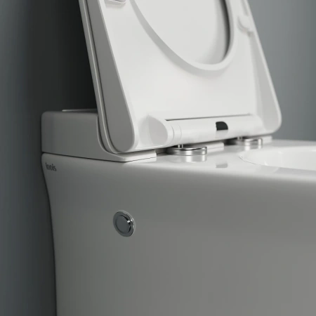 умный унитаз приставной iddis pulse pulidsei26 с функцией импульсного смыва, с микролифтом