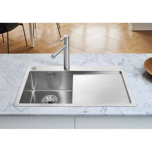 кухонная мойка blanco claron 4 s-if infino нержавеющая сталь 521624