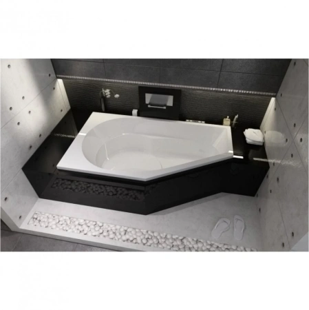 акриловая ванна riho yukon 160x90 b008001005 (ba3400500000000) r без гидромассажа