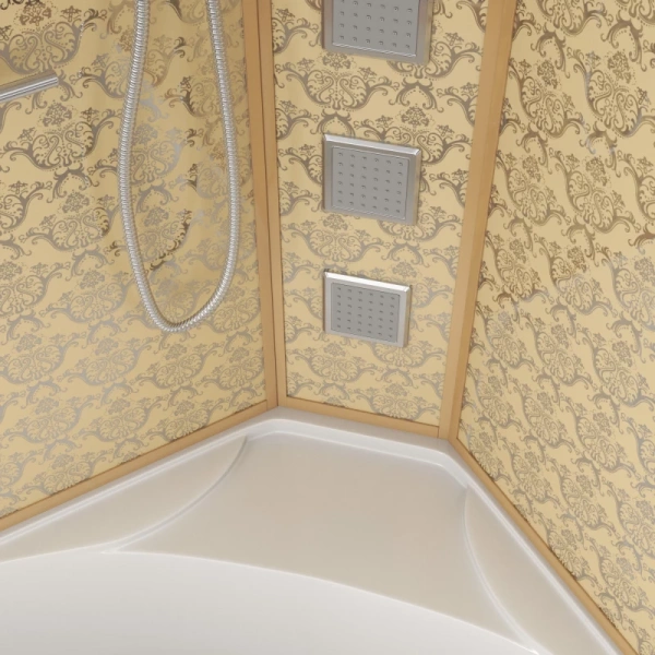 душевая кабина niagara luxe 120x120 ng-7744g с гидромассажем