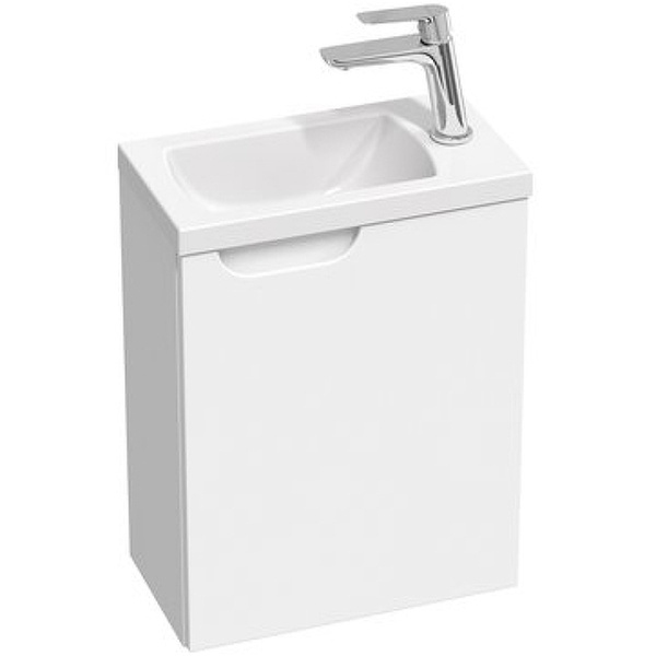 раковина ravak classic ii xjx01140004 накладная, 40x22 см, белая