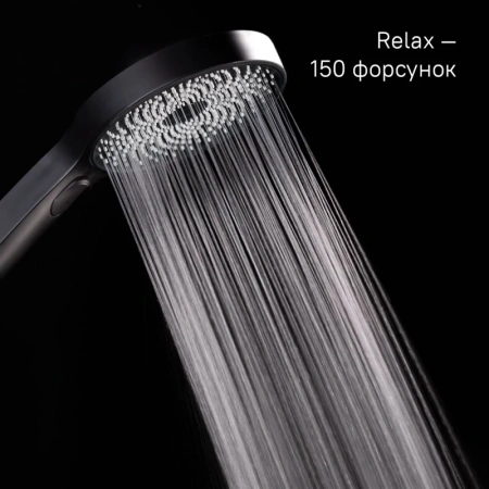 душевая лейка iddis spahome spa3f0bi18 черный матовый
