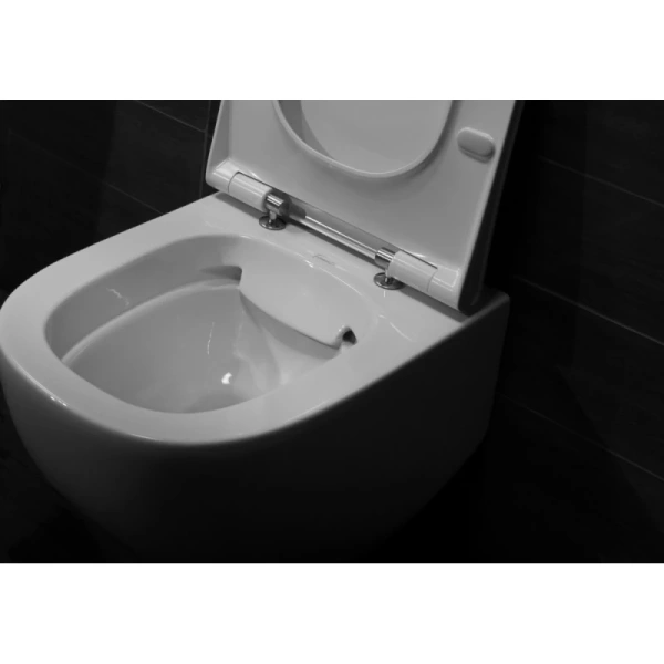 подвесной безободковый унитаз pestan fluenta 40006661b