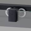 душевая дверь rgw passage pa-016b 160 350801616-14 профиль черный, стекло прозрачное
