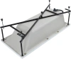 акриловая ванна aquanet bright 180х80 см, 00233143, с каркасом, цвет белый.
