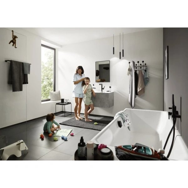 Дозатор для мыла 200 мл Hansgrohe AddStoris 41745670, черный матовый