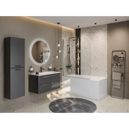 акриловая ванна cezares eco 155х70 eco-155-70-41-w37 без гидромассажа