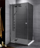 душевой уголок radaway almatea kdj 100 l×100 графитовое