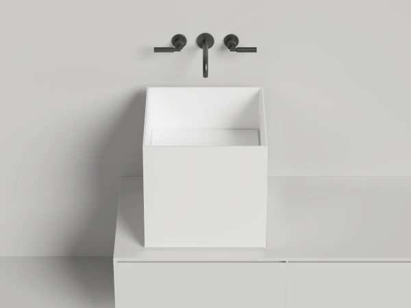 накладная раковина salini armonia square 03 130513g белый