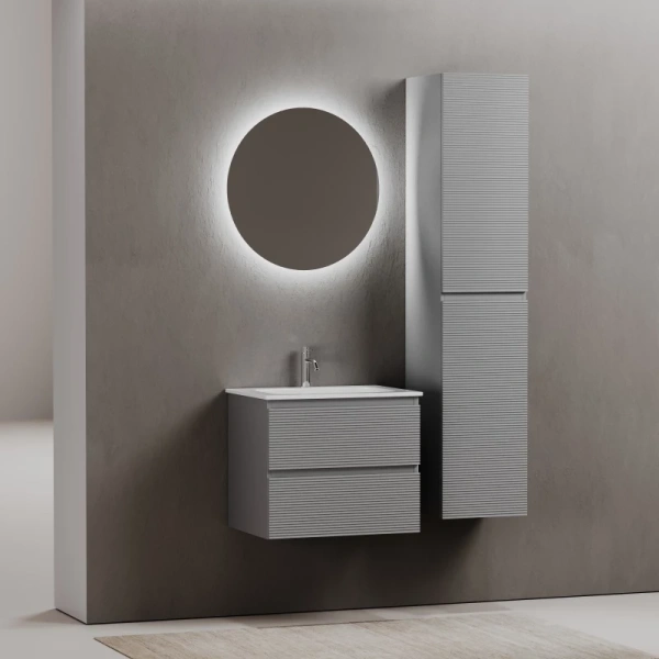 тумба под раковину sancos folk 60 fl60es подвесная ergraut soft