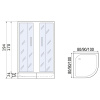 душевой уголок river don 90x90 mt 10000008303 с поддоном