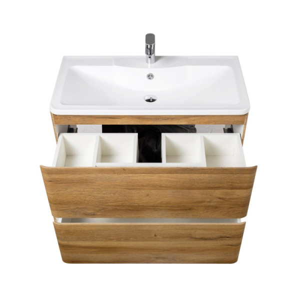 раковина полувстраиваемая belbagno bb800/455-lv-mr-alr белая