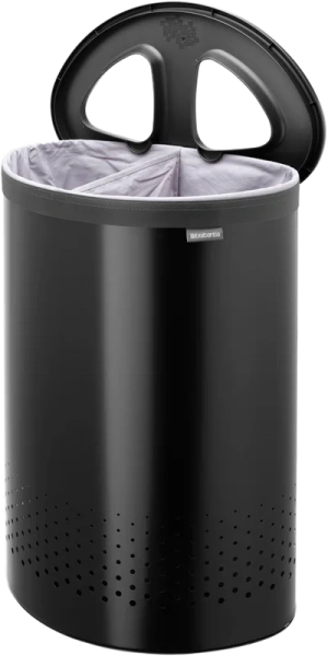 Корзина для белья Brabantia 242366 матовая черная