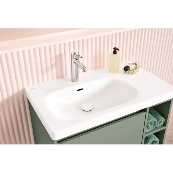 донный клапан villeroy & boch 680800rw универсальный, белый матовый