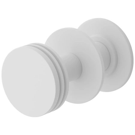 Крючок Сунержа Диско 30-2010-0006 для полотенцесушителя, белый матовый