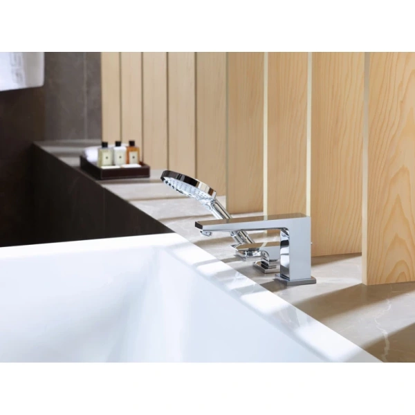 смеситель на борт ванны hansgrohe metropol 32551000