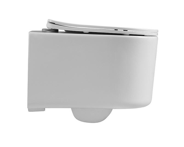 унитаз aquatek мия aq2004t-00 подвесной цвет белый с сиденьем микролифт