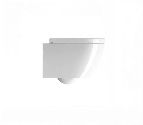 унитаз gsi pura 881611 подвесной, смыв торнадо swirlflush 2.0, без крышки, цвет белый глянцевый